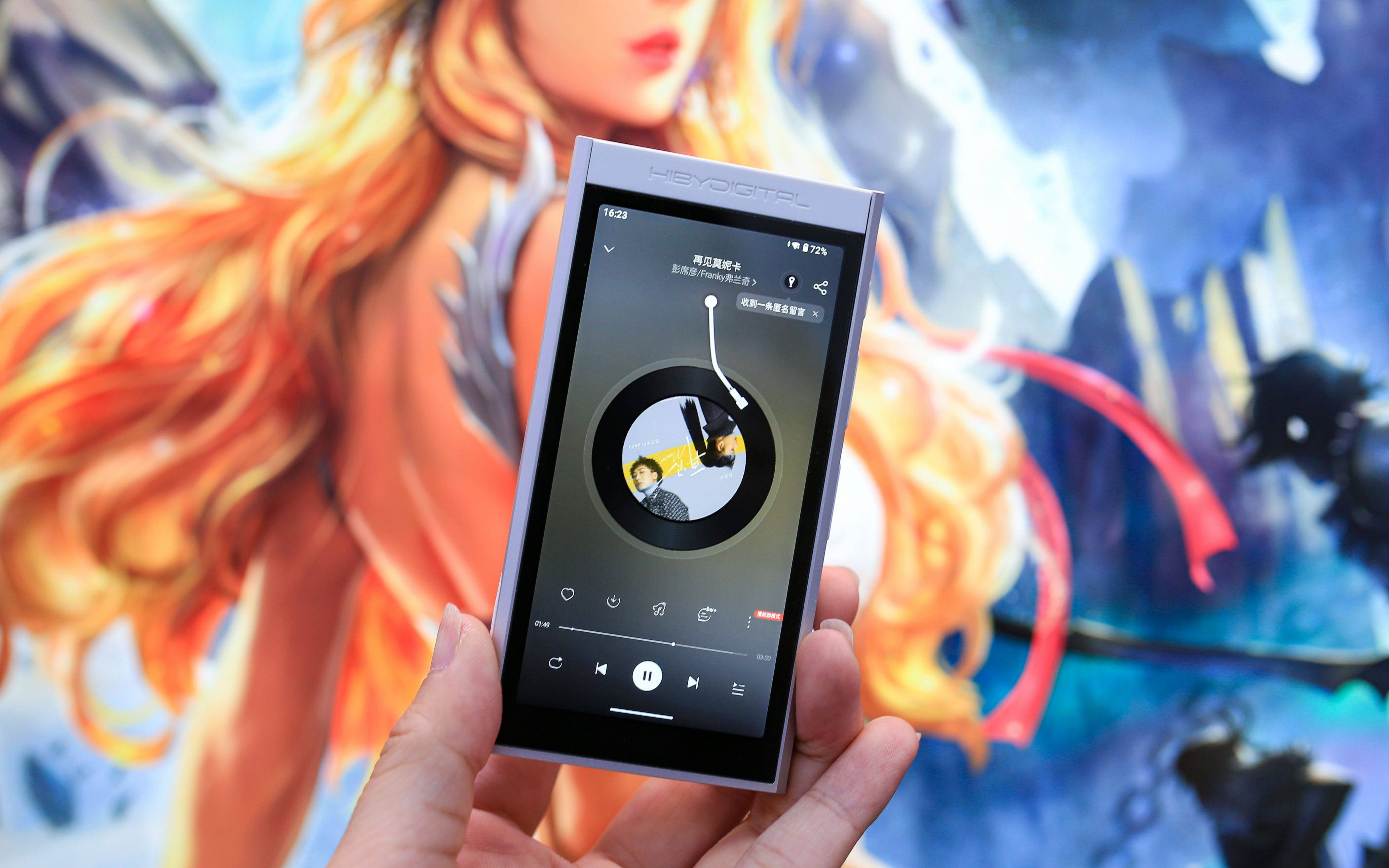 Hi-Res双金标音质认证的HIBY DIGITAL 星海贝M300无损音乐播放器