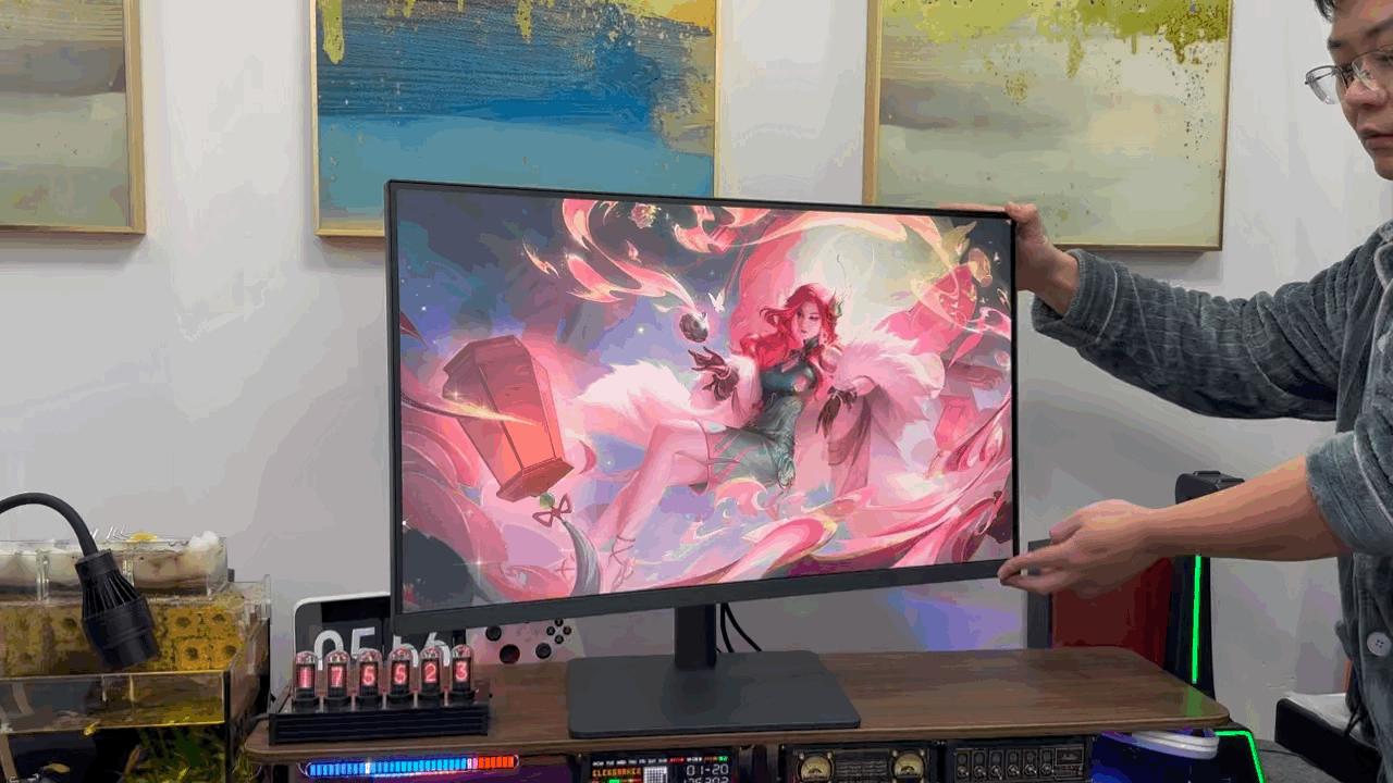 32寸4K广色域10Bit屏幕，色彩精准展示：明基PD3205U测评