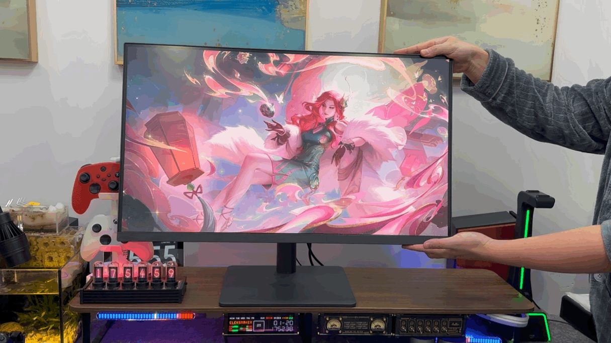 32寸4K广色域10Bit屏幕，色彩精准展示：明基PD3205U测评