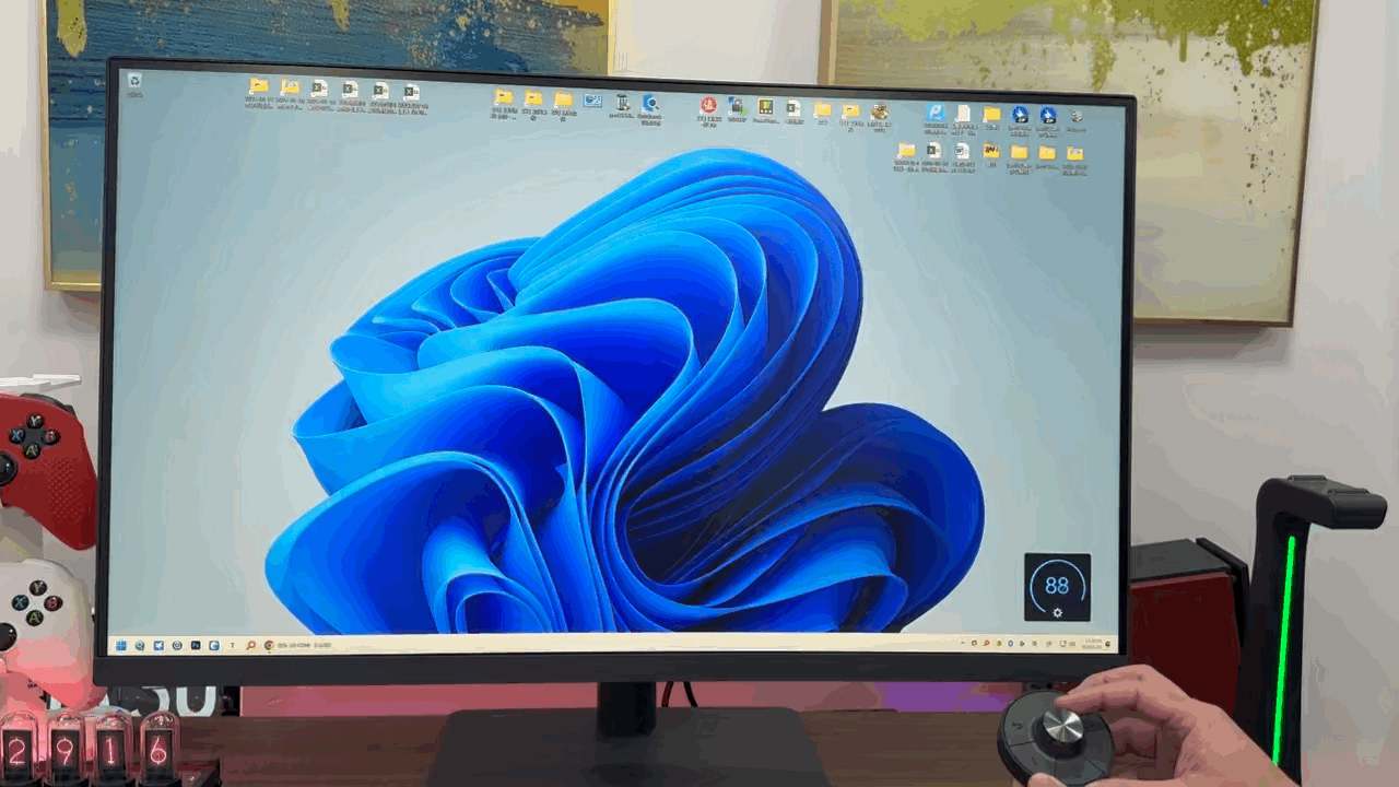 32寸4K广色域10Bit屏幕，色彩精准展示：明基PD3205U测评