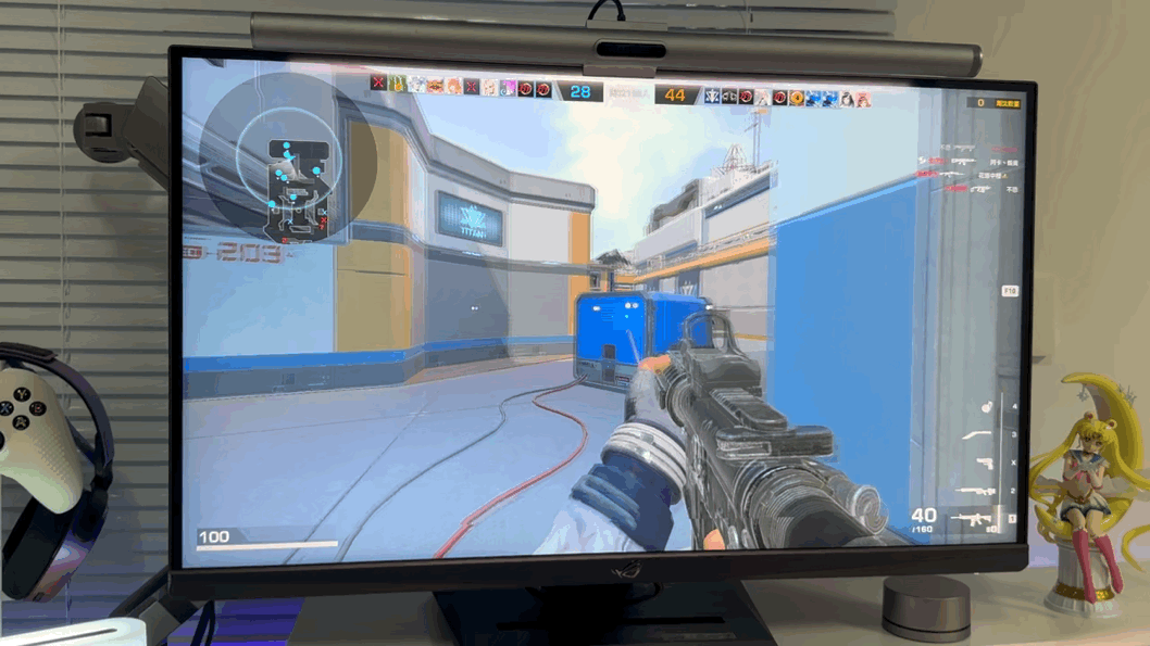 无愧ROG信仰,4K 160Hz&FHD320Hz高清高刷27Pro双模电竞显示器