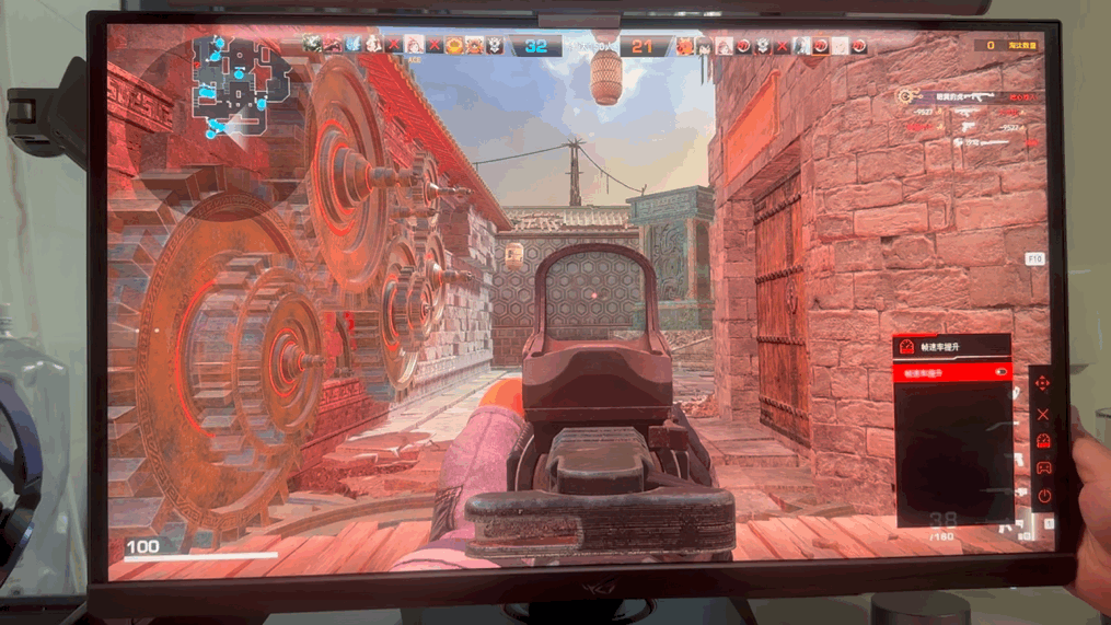 无愧ROG信仰,4K 160Hz&FHD320Hz高清高刷27Pro双模电竞显示器