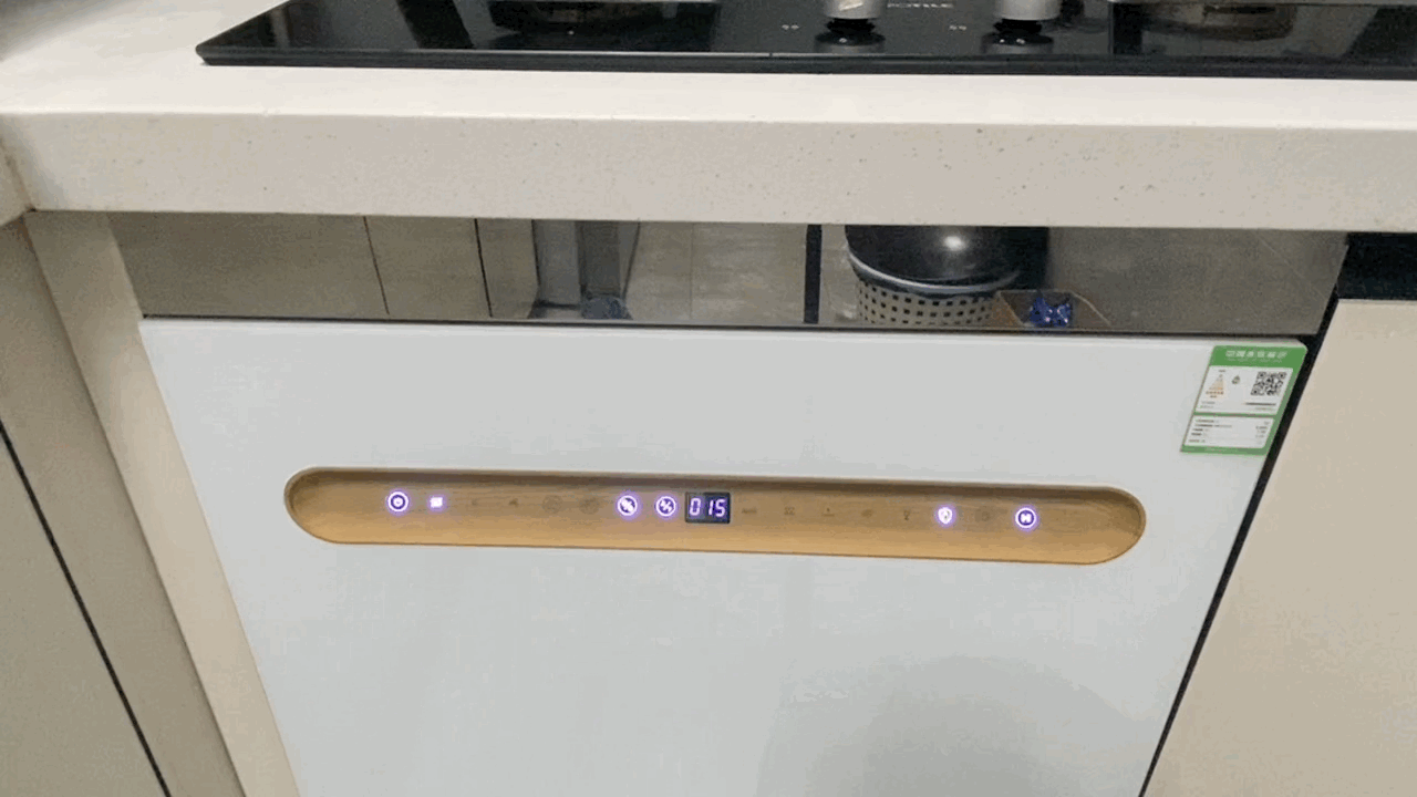 自动开门?还能关门?皮薄馅大料很足洗碗机慧曼B2pro+洗碗机测评