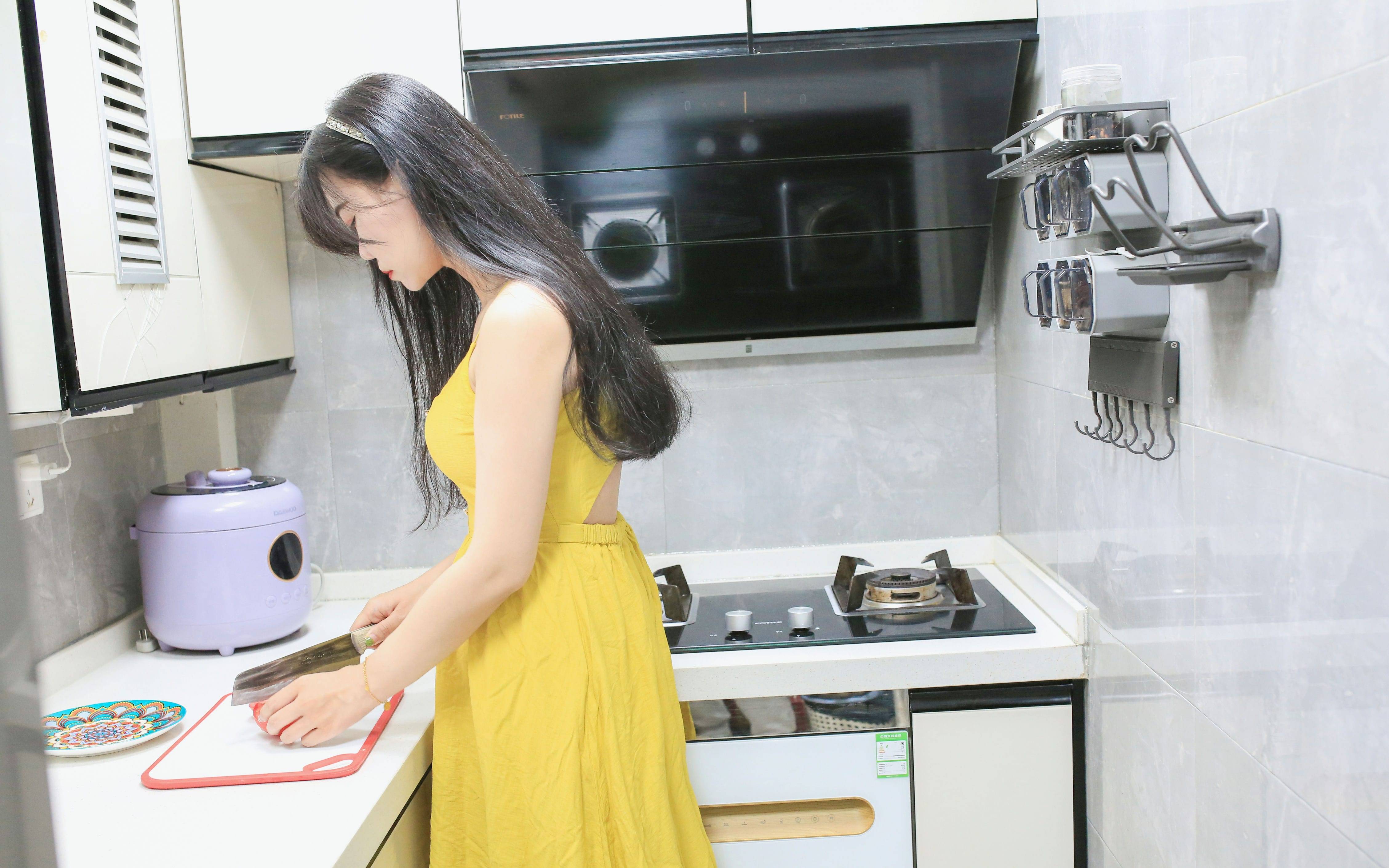 自动开门?还能关门?皮薄馅大料很足洗碗机慧曼B2pro+洗碗机测评