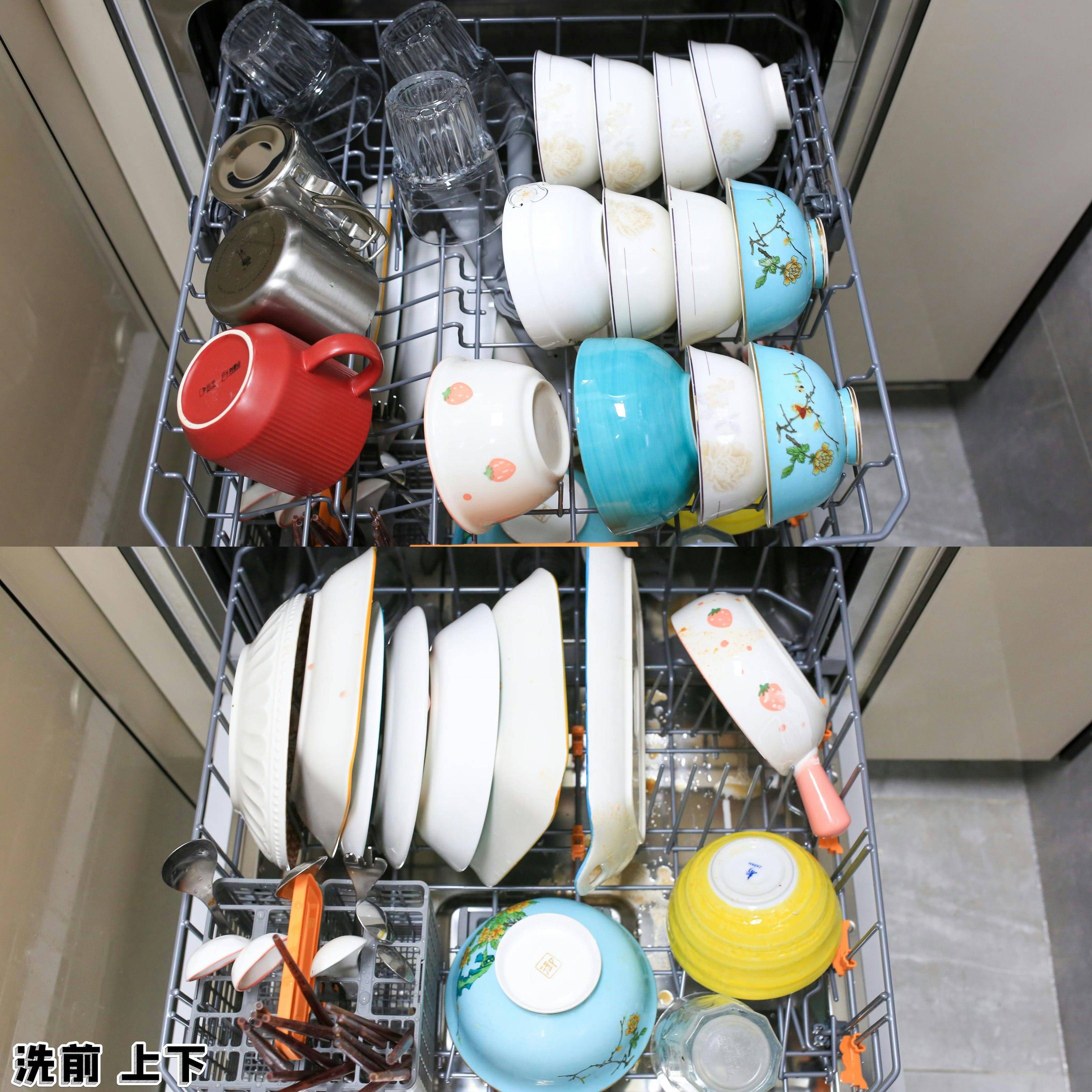 自动开门?还能关门?皮薄馅大料很足洗碗机慧曼B2pro+洗碗机测评