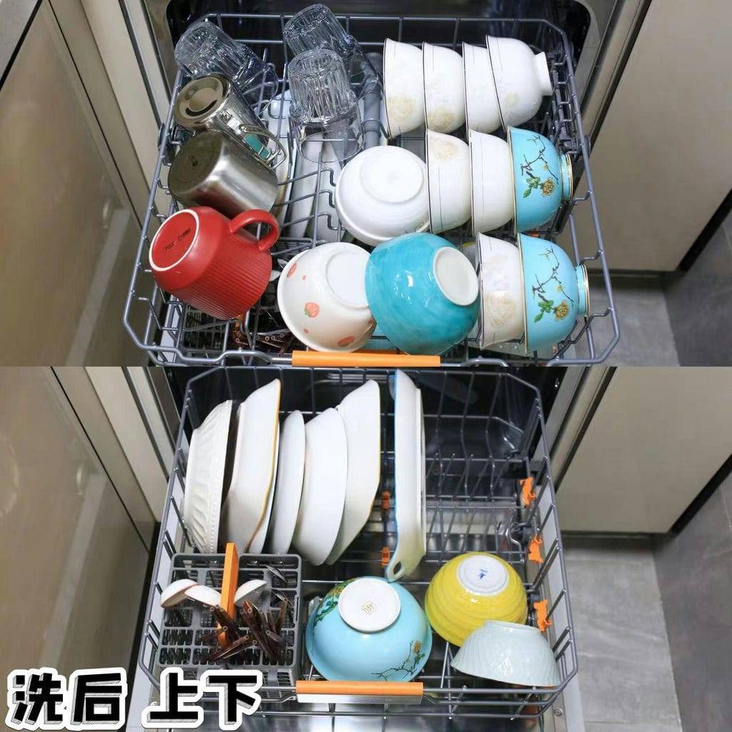 自动开门?还能关门?皮薄馅大料很足洗碗机慧曼B2pro+洗碗机测评