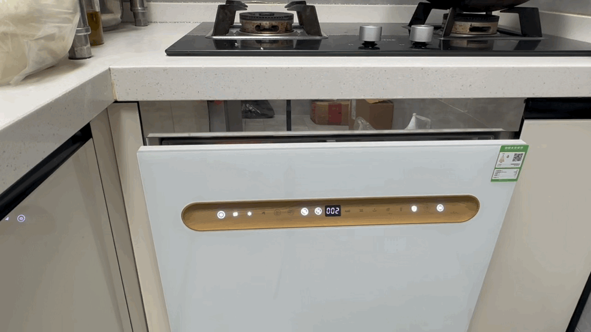 自动开门?还能关门?皮薄馅大料很足洗碗机慧曼B2pro+洗碗机测评