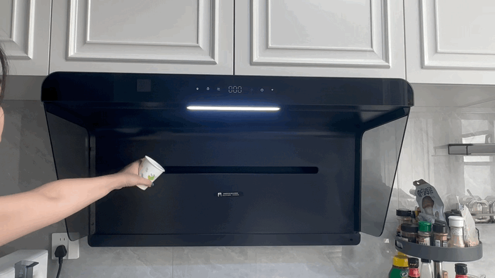 智能生活新体验：米家净烟机S1，智能开放式厨房首选，不惧油烟味