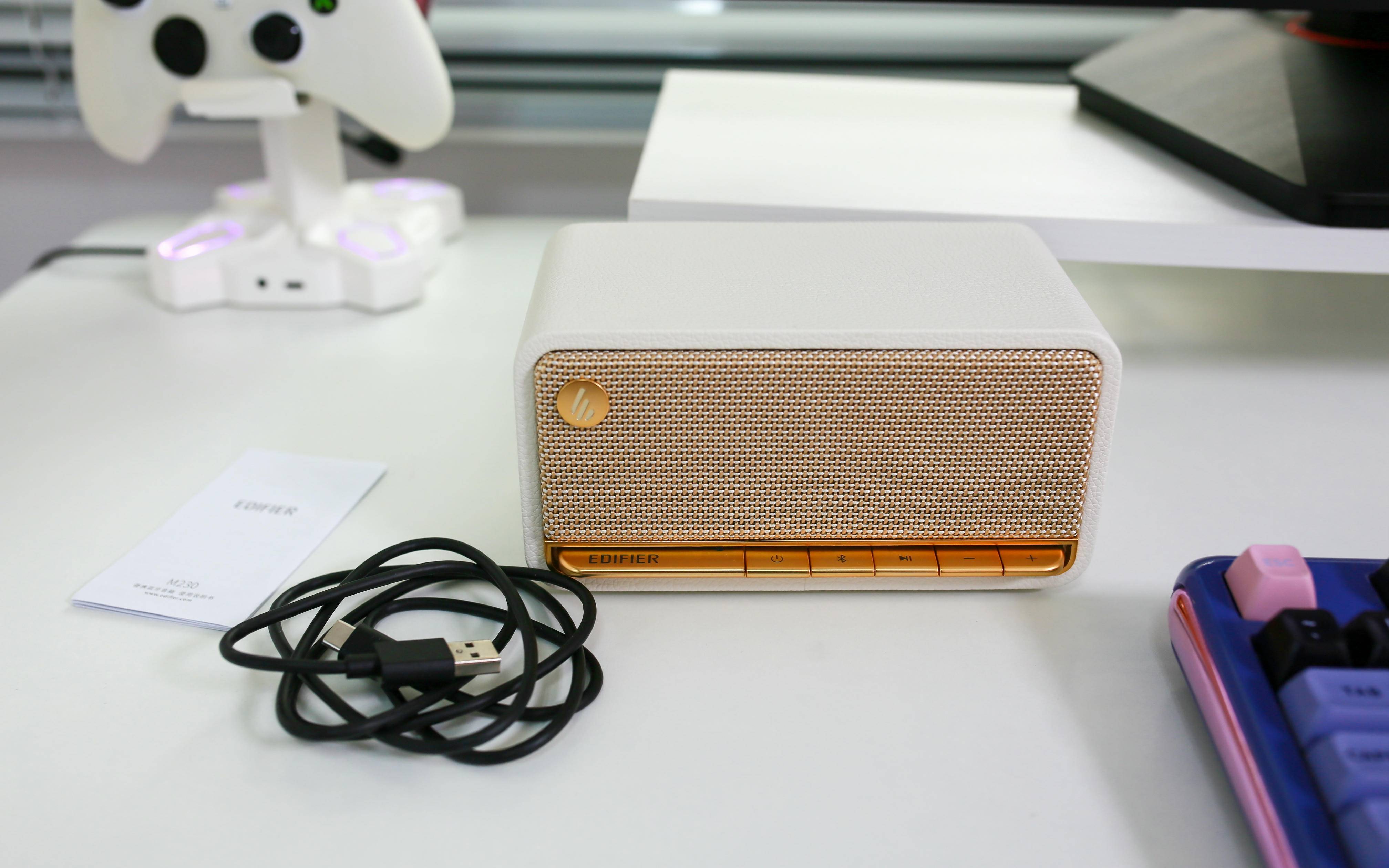 听过就戒不掉？这蓝牙音箱太适合当礼物了！漫步者 M230