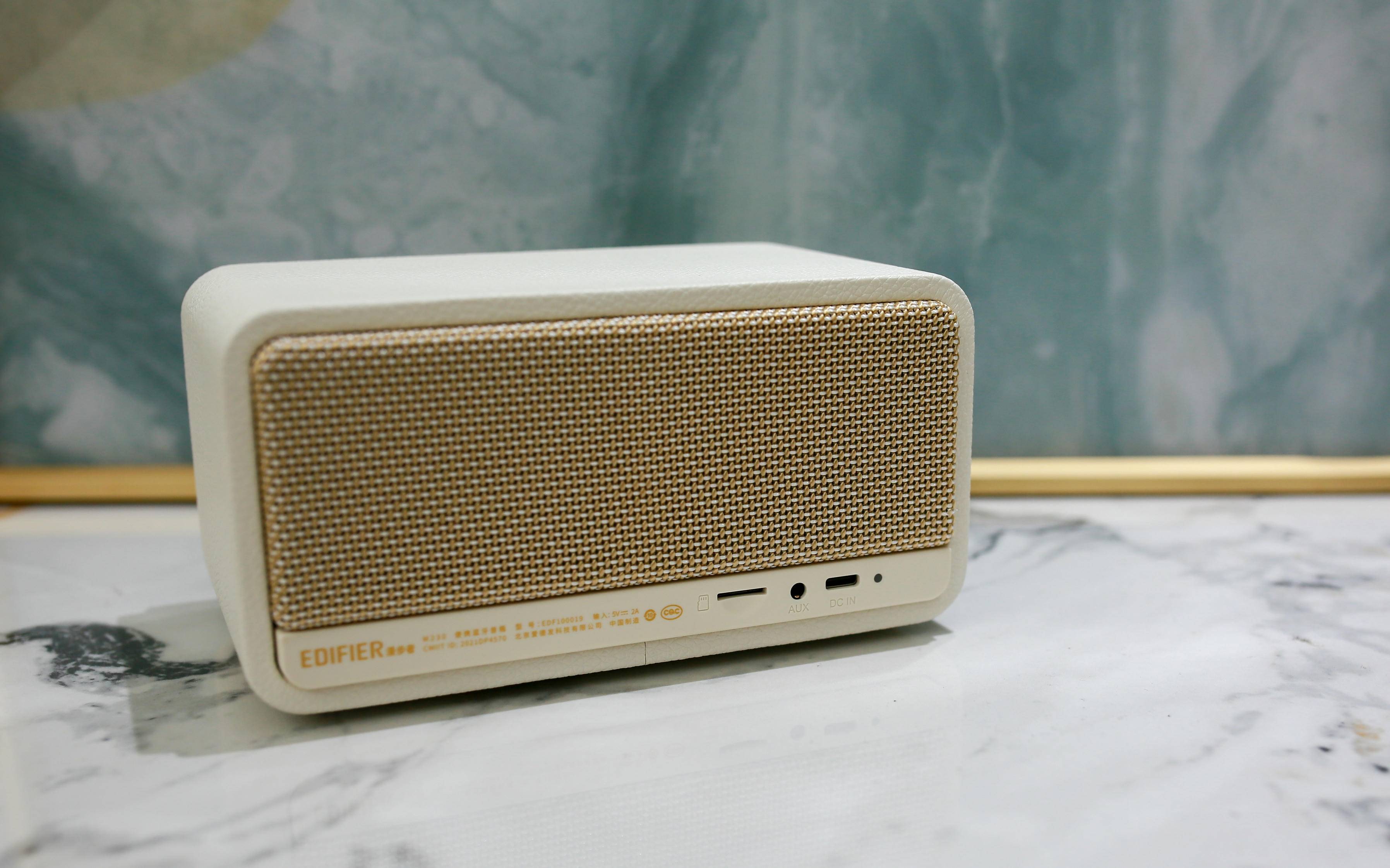 听过就戒不掉？这蓝牙音箱太适合当礼物了！漫步者 M230