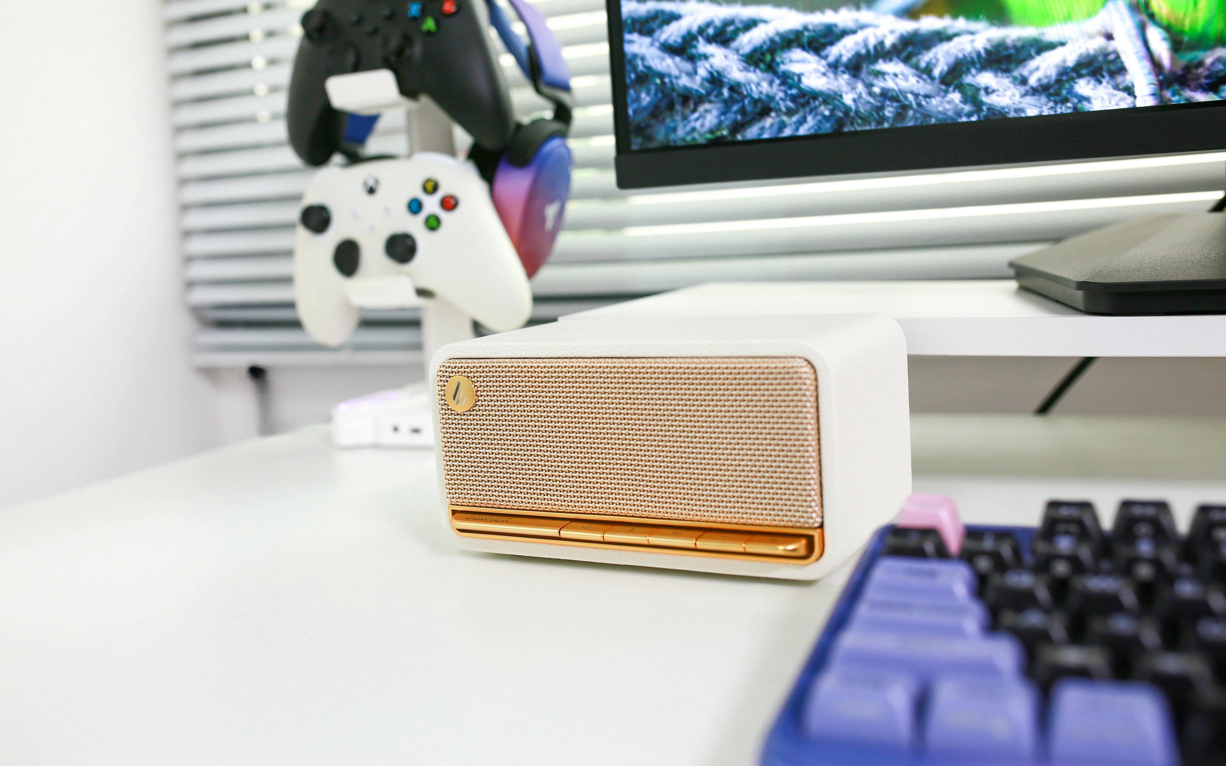 听过就戒不掉？这蓝牙音箱太适合当礼物了！漫步者 M230