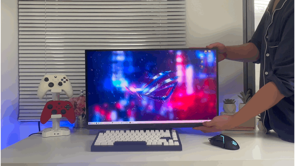 信仰之眼再进化,4K162Hz与FHD485Hz双模完美电竞—ROG绝神27二代