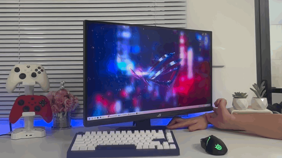 信仰之眼再进化,4K162Hz与FHD485Hz双模完美电竞—ROG绝神27二代