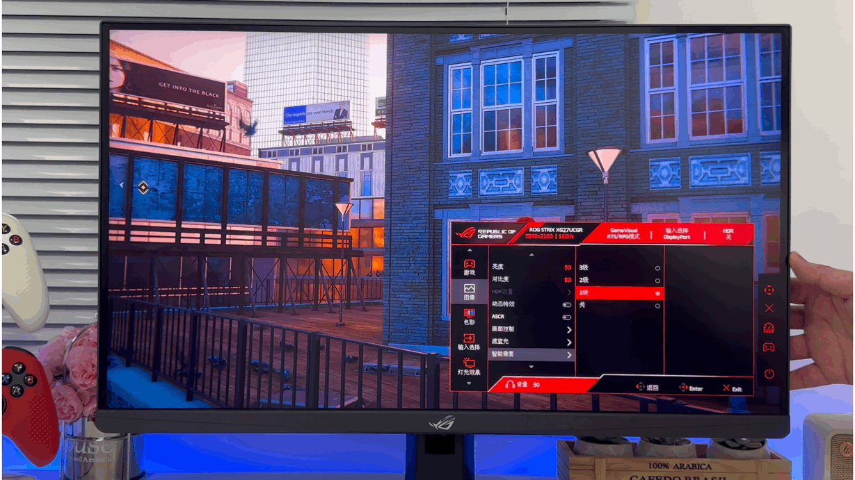 信仰之眼再进化,4K162Hz与FHD485Hz双模完美电竞—ROG绝神27二代