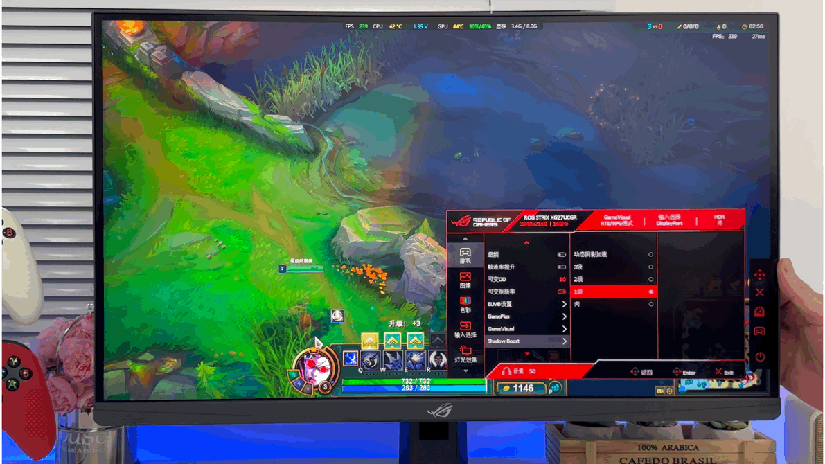 信仰之眼再进化,4K162Hz与FHD485Hz双模完美电竞—ROG绝神27二代