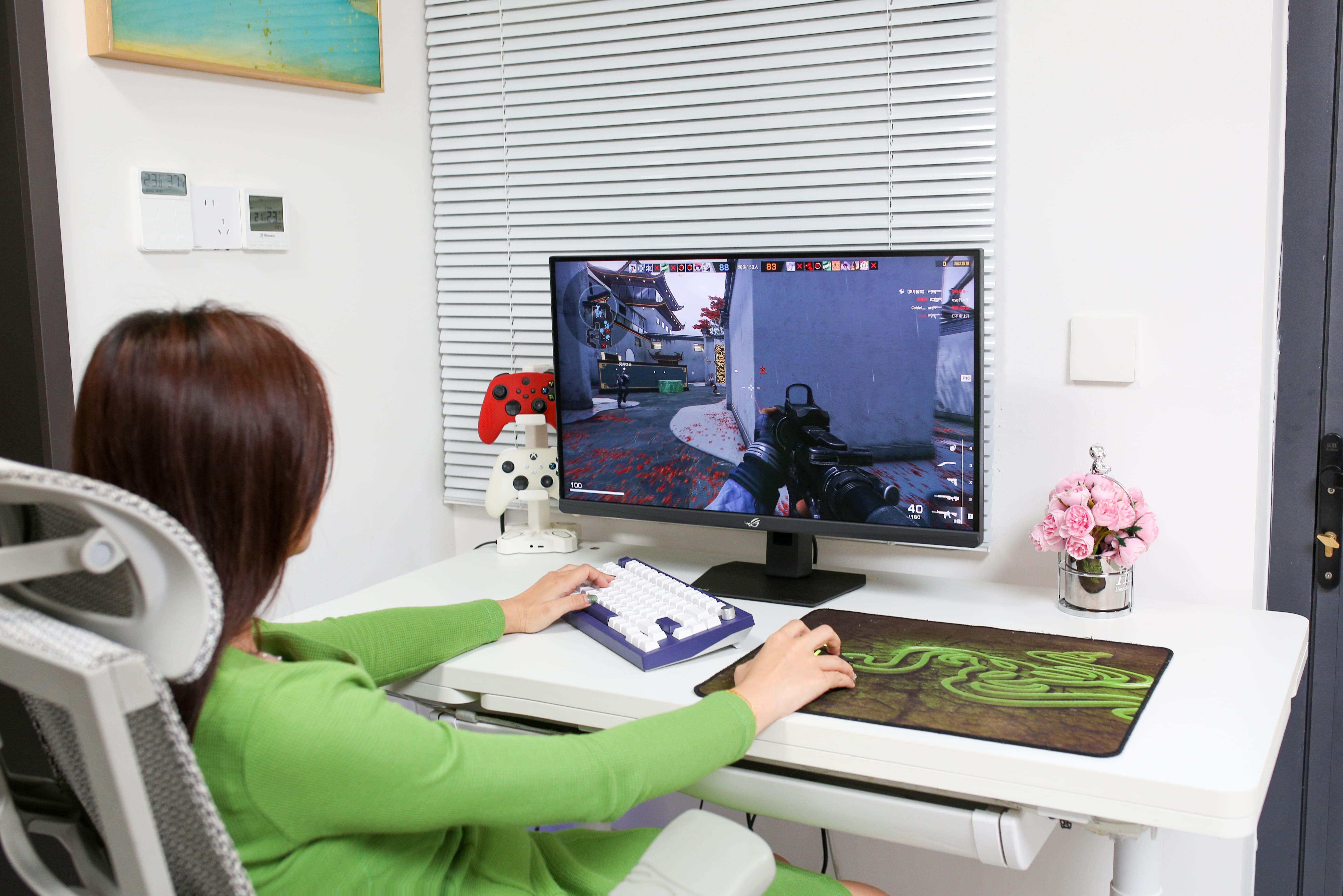 信仰之眼再进化，4K162Hz与FHD485Hz双模完美电竞—ROG绝神27二代