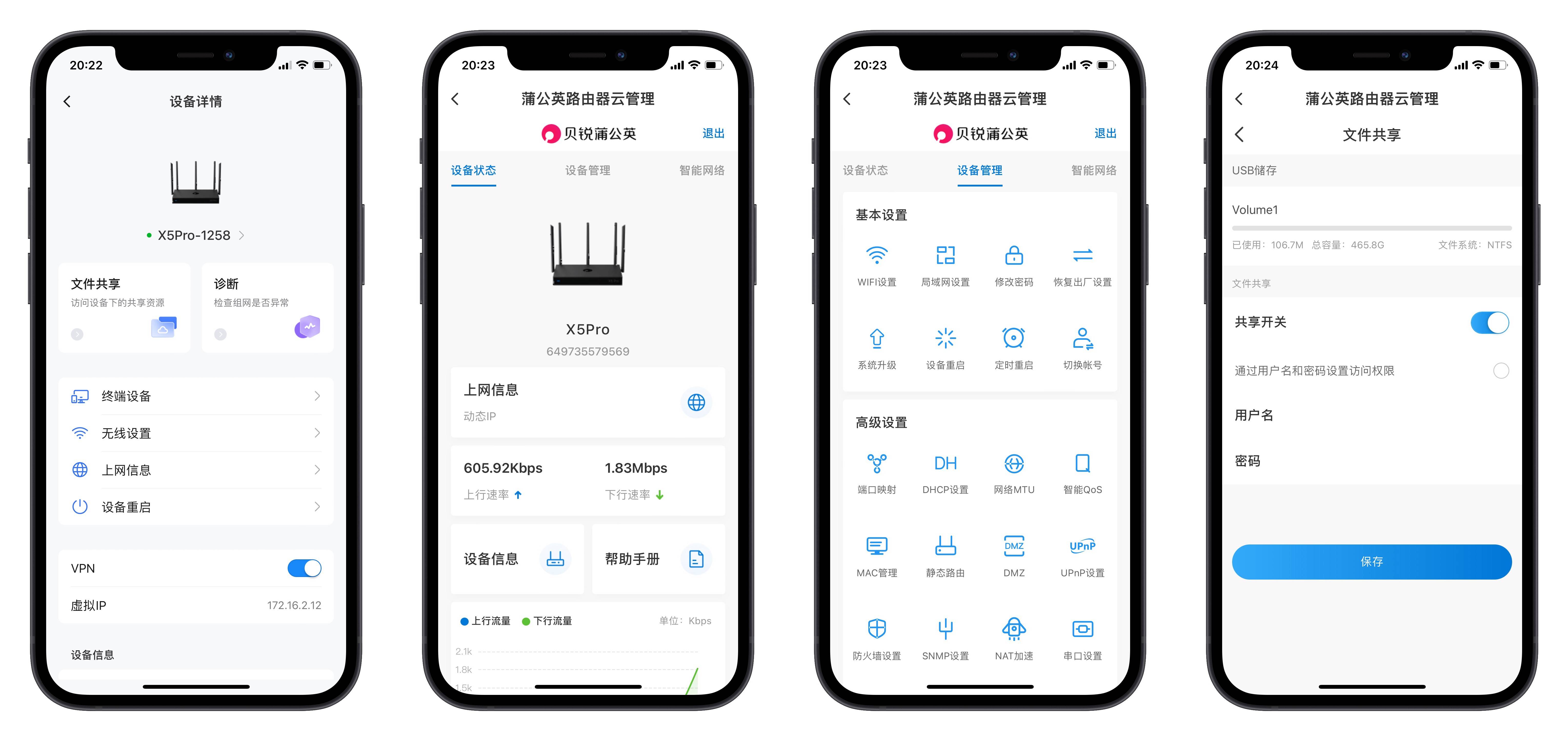零接触异地智慧组网，买硬件送软件—贝锐蒲公英X5 Pro企业路由器