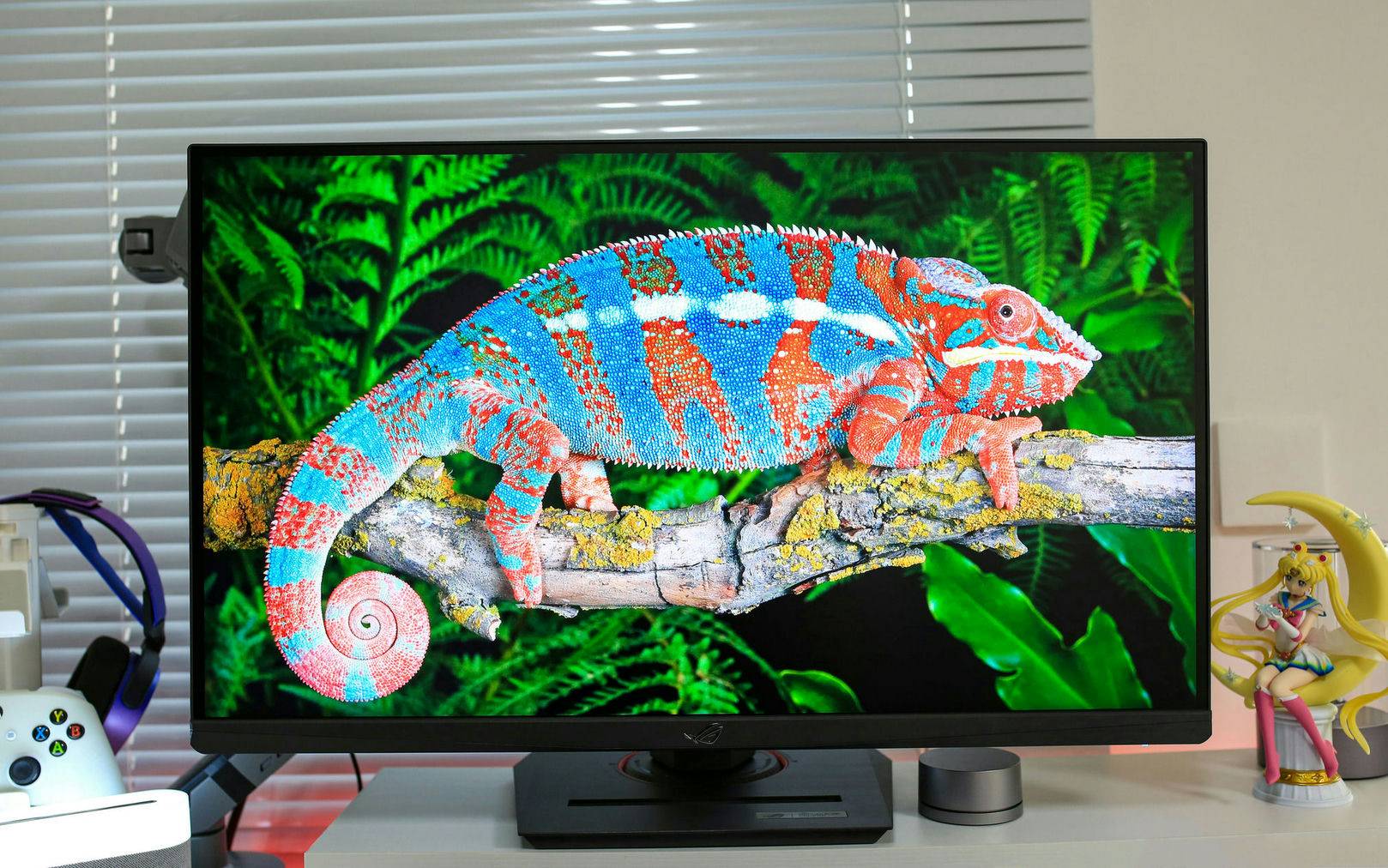 无愧ROG信仰，4K 160Hz&amp;FHD320Hz高清高刷27Pro双模电竞显示器