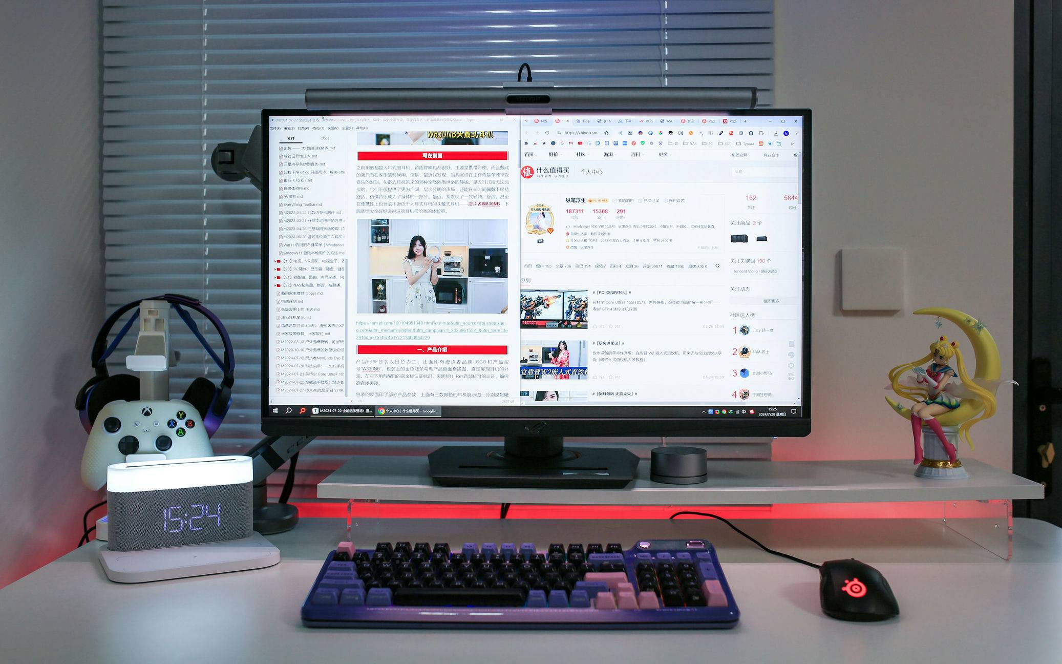 无愧ROG信仰，4K 160Hz&amp;FHD320Hz高清高刷27Pro双模电竞显示器