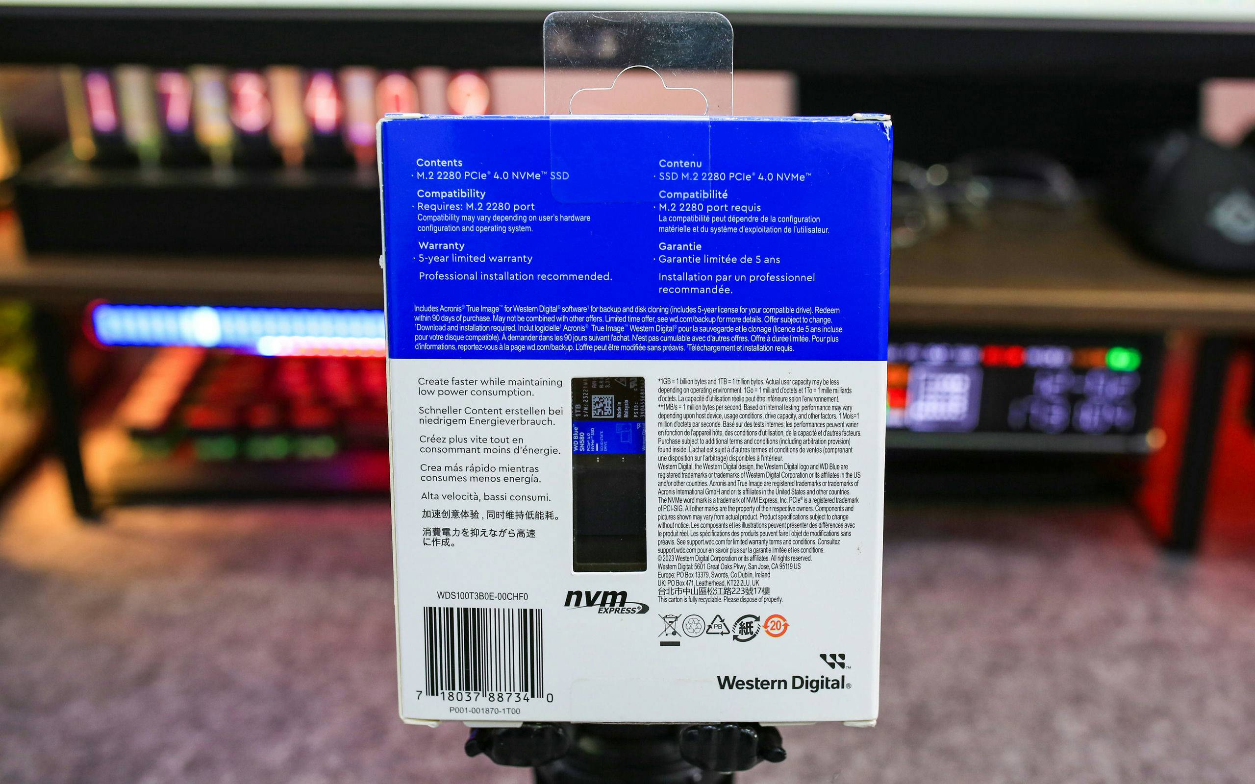 升级PCIe4.0稳定可靠：西部数据 WD Blue SN580 PCIe 4.0 1TB评测