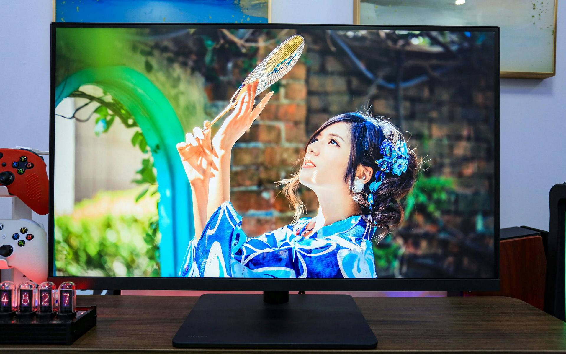 32寸4K广色域10Bit屏幕，色彩精准展示：明基PD3205U测评