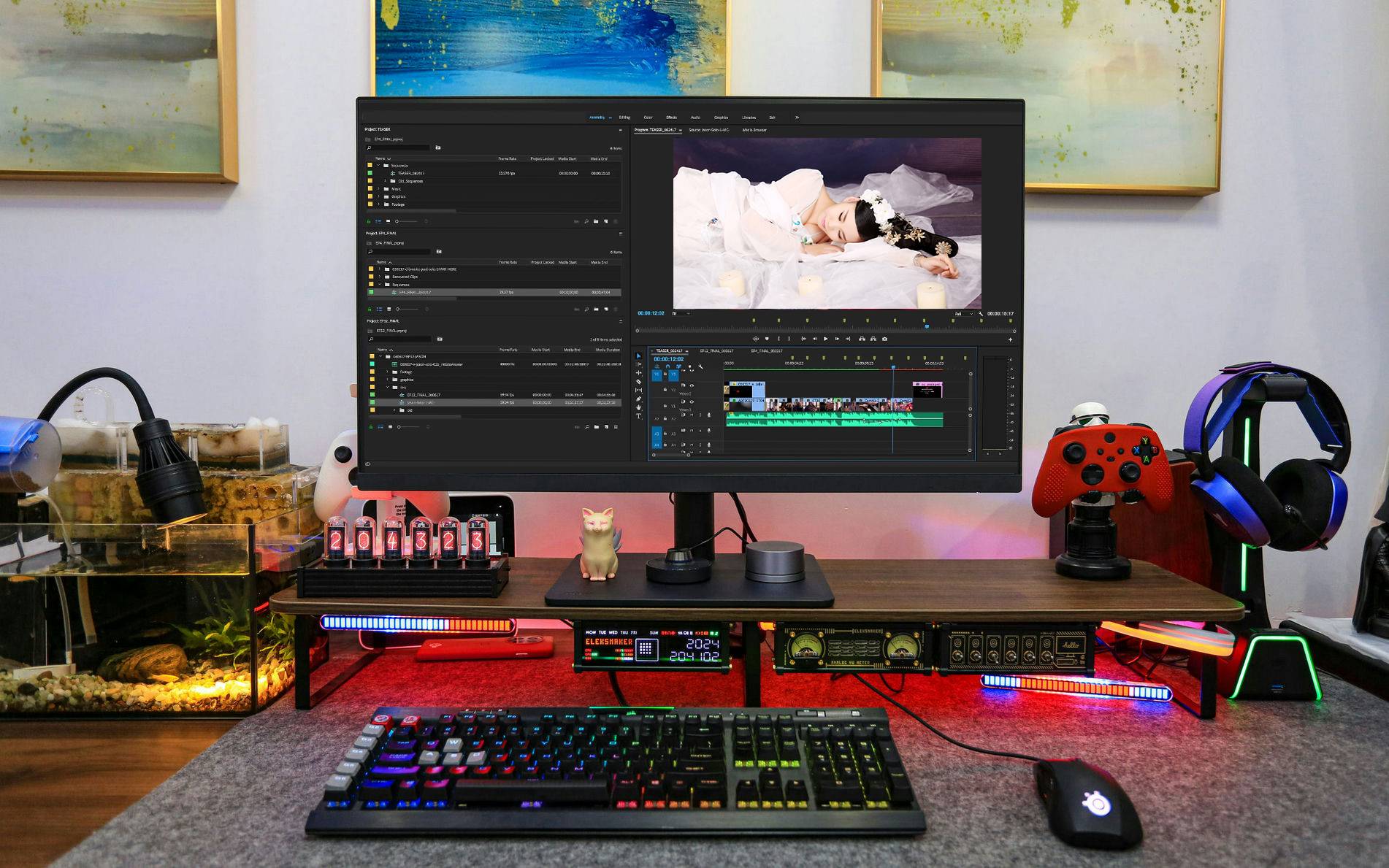 32寸4K广色域10Bit屏幕，色彩精准展示：明基PD3205U测评