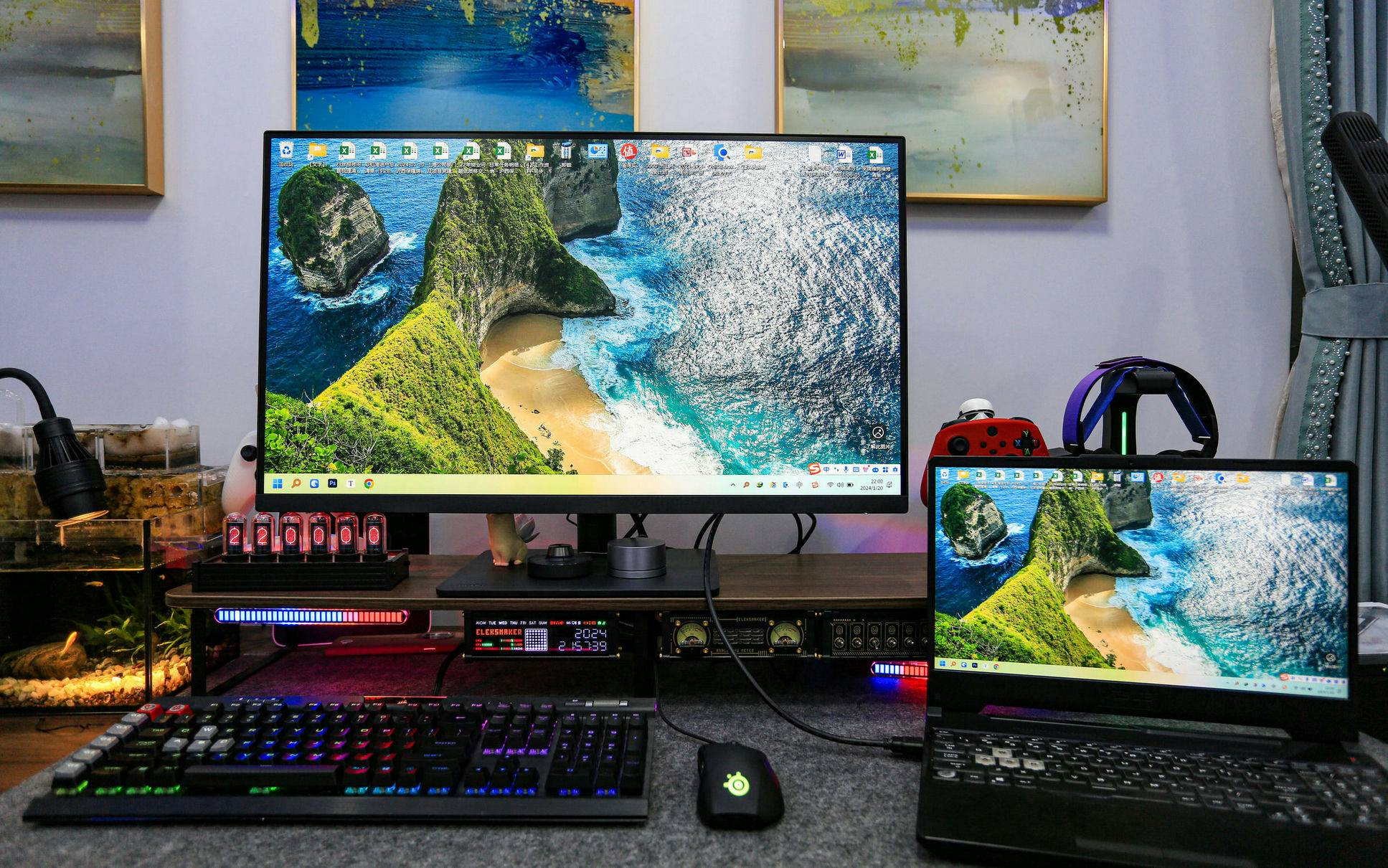 32寸4K广色域10Bit屏幕，色彩精准展示：明基PD3205U测评