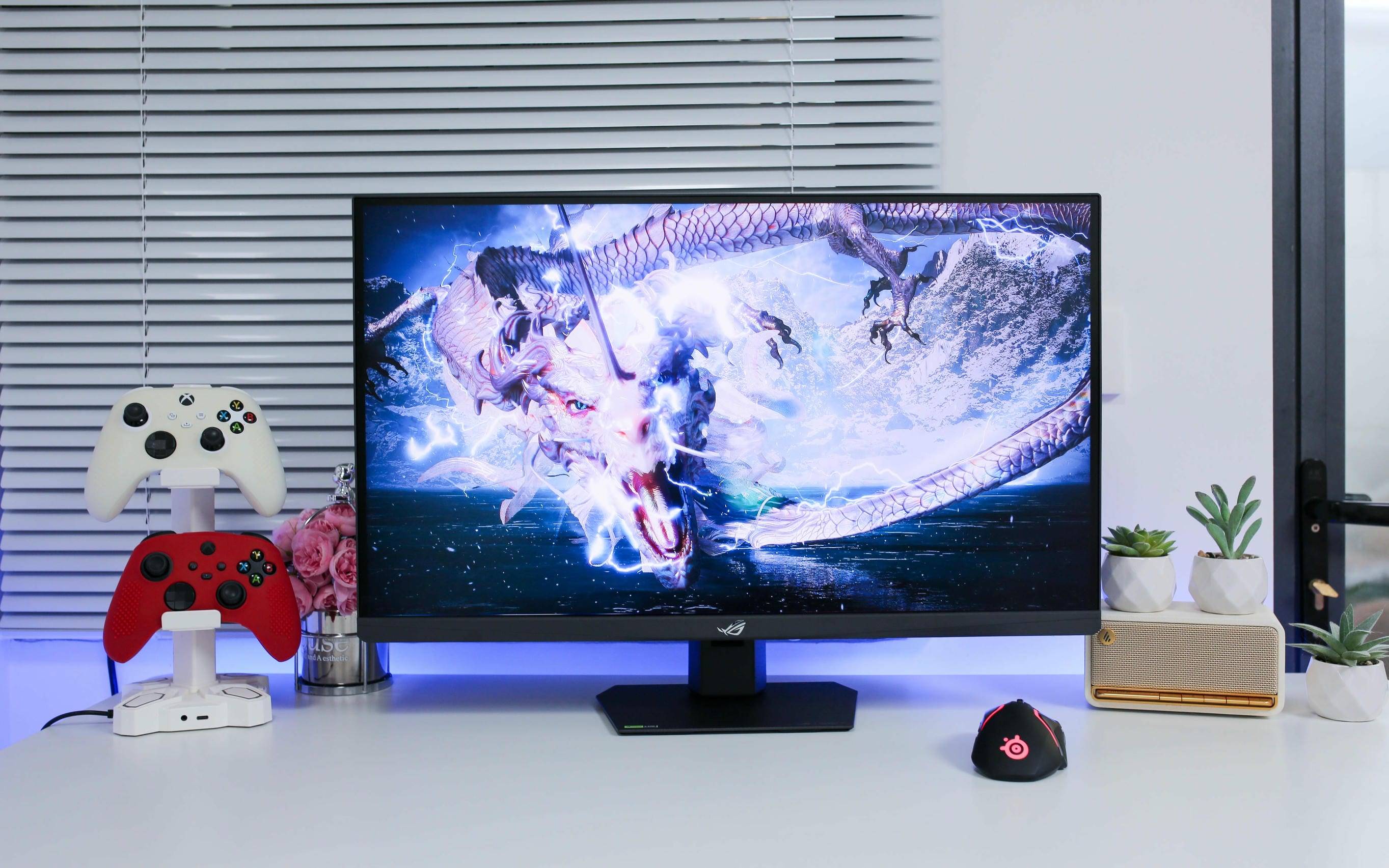 信仰之眼再进化，4K162Hz与FHD485Hz双模完美电竞—ROG绝神27二代