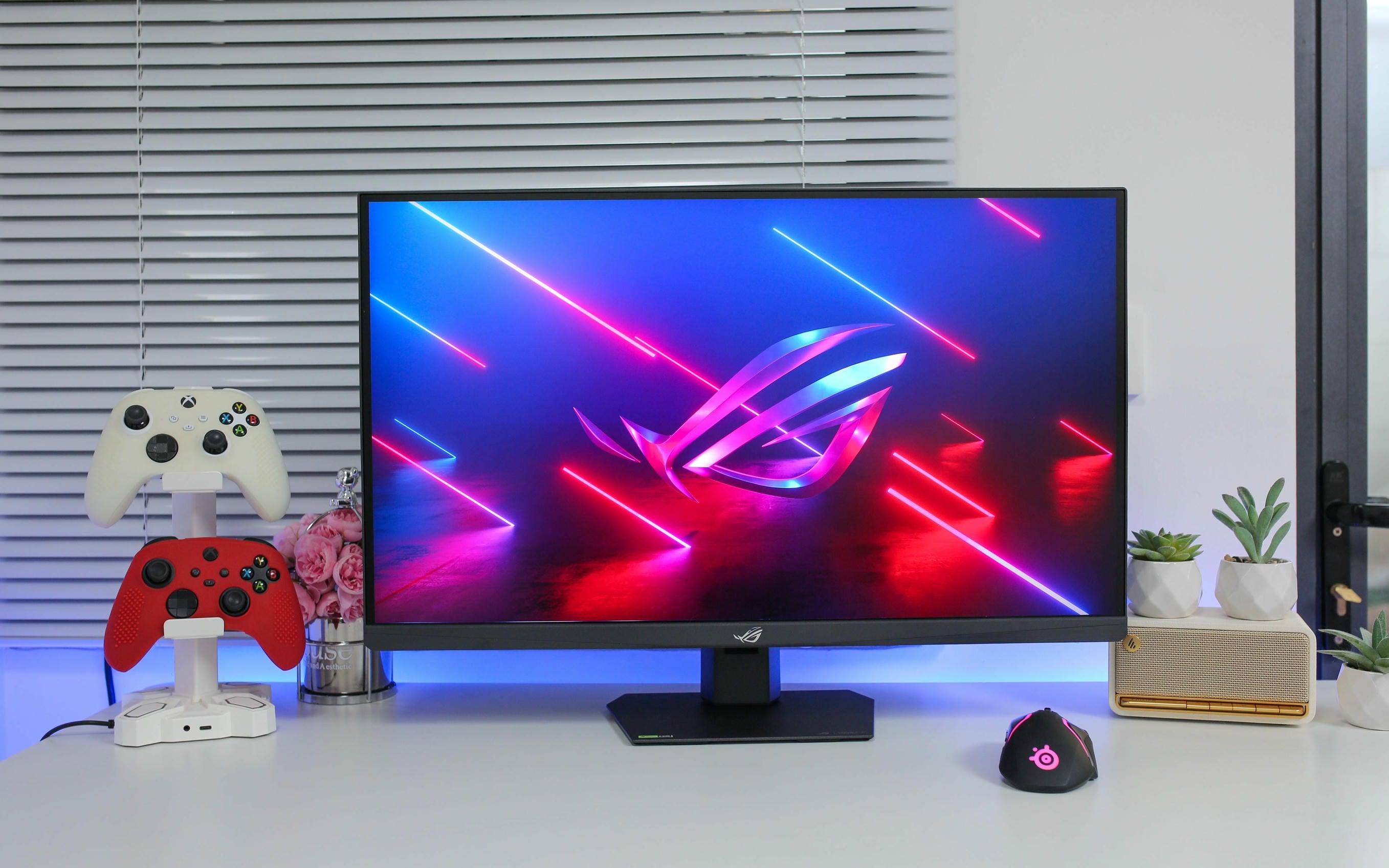 信仰之眼再进化，4K162Hz与FHD485Hz双模完美电竞—ROG绝神27二代