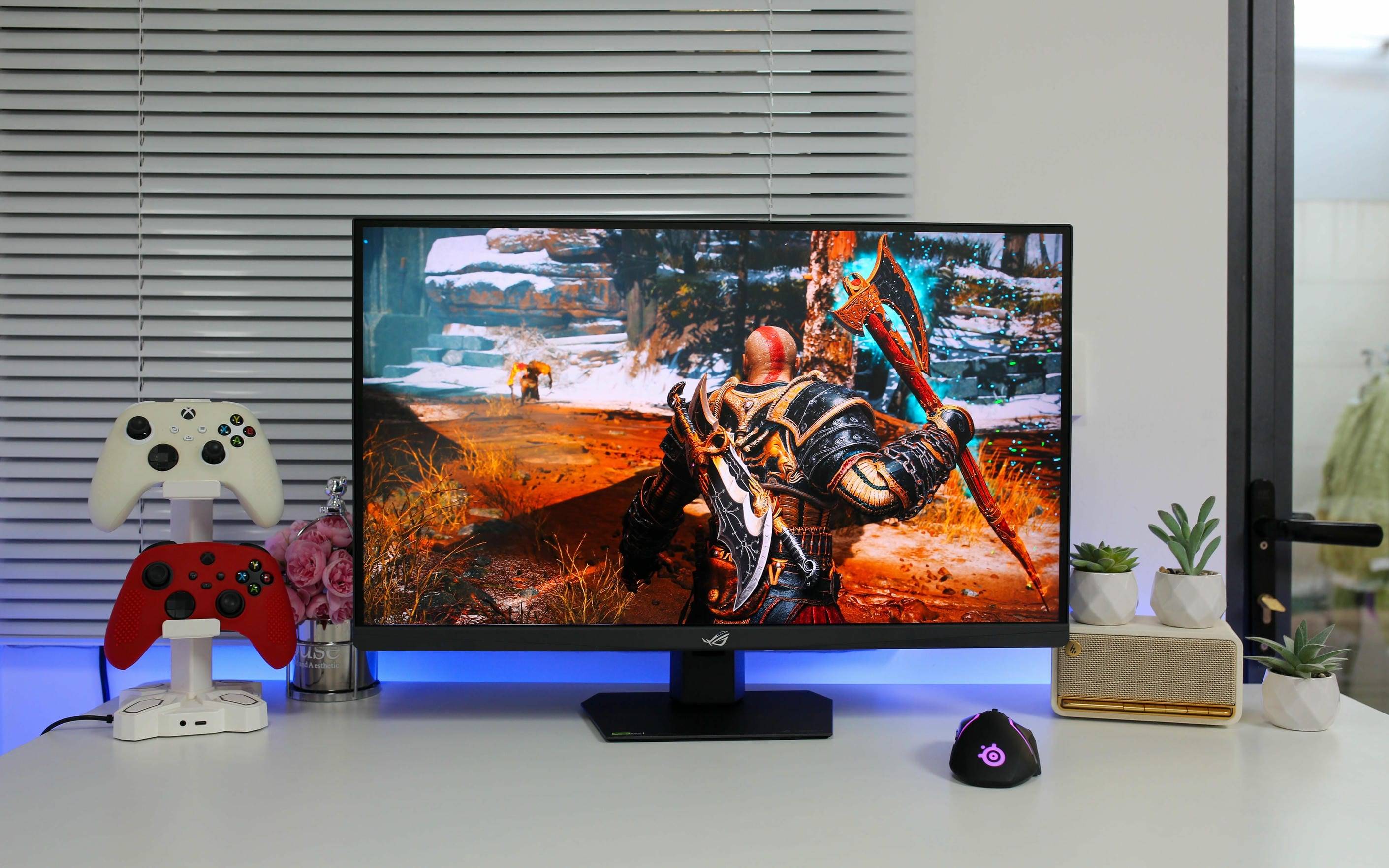 信仰之眼再进化，4K162Hz与FHD485Hz双模完美电竞—ROG绝神27二代