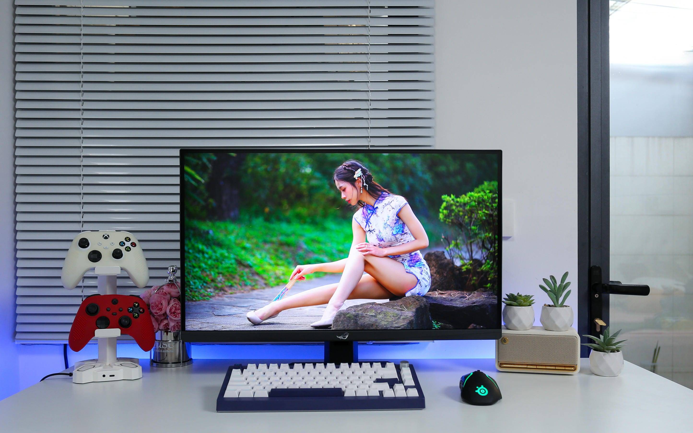 信仰之眼再进化，4K162Hz与FHD485Hz双模完美电竞—ROG绝神27二代