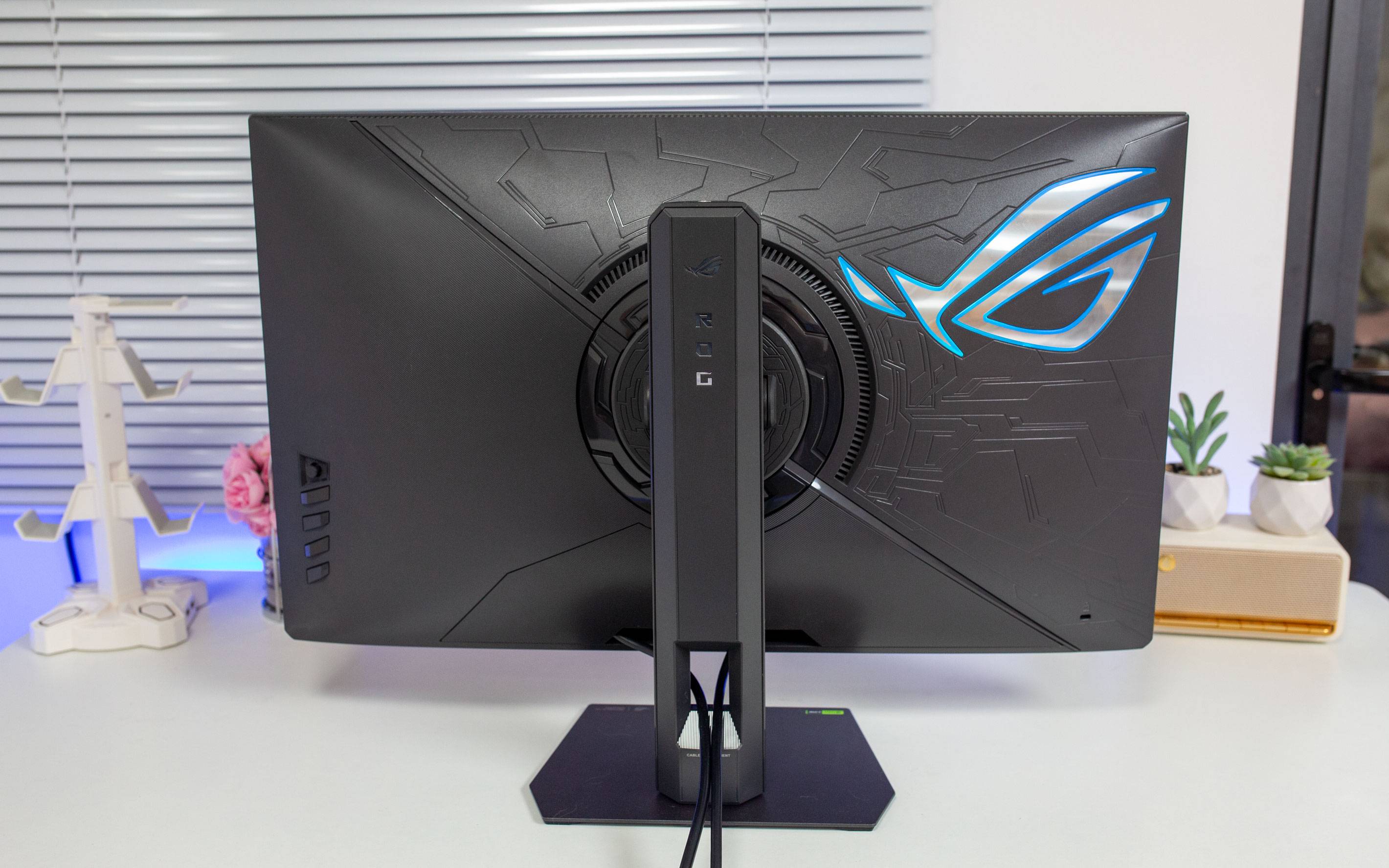 信仰之眼再进化,4K162Hz与FHD485Hz双模完美电竞—ROG绝神27二代